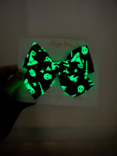 Load image into Gallery viewer, A Little Witchy *GLOW* Oversized Gracie Bow