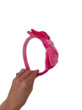 Load image into Gallery viewer, Pink Passion Double Stacked Bow Band