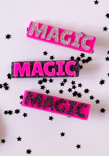Magic Acrylic Clip/Pin