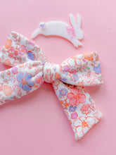 Load image into Gallery viewer, Blooming Floral Velvet Ruthie Bow