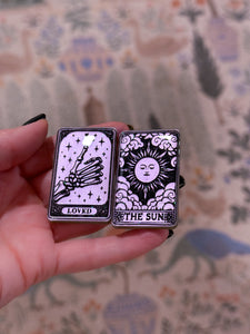 Good Karma Tarot Acrylic Clip/Pin