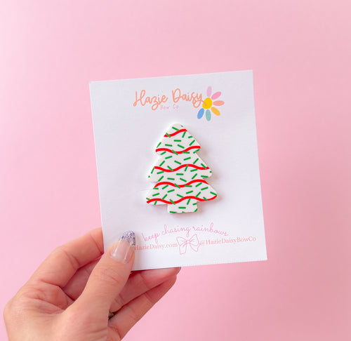 Christmas Tree Snack Clip/Pin