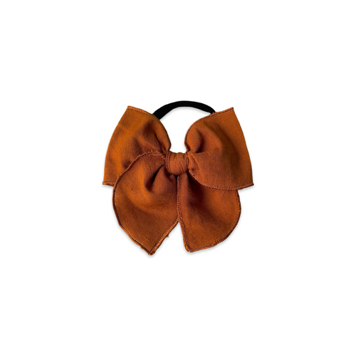 Nutmeg Mini Blaire Bow