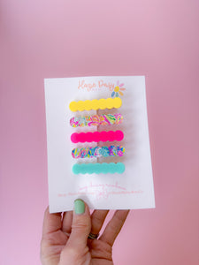 LP Summer Brights Set Acrylic Clips