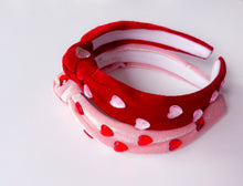 Load image into Gallery viewer, Rhinestone Studded Knotted Headbands (2 color options)