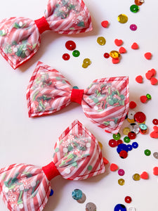 Peppermint Shaker Bows