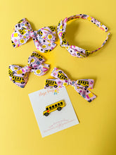 Load image into Gallery viewer, Blush Ready for School Oversized Gracie Bow