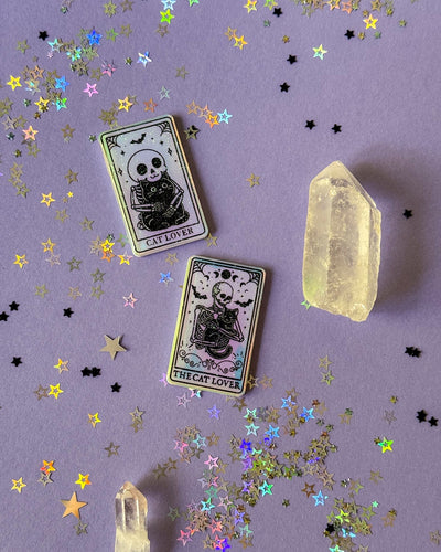 Good Karma Tarot Acrylic Clip/Pin