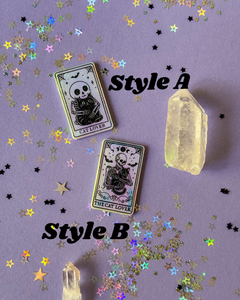 Good Karma Tarot Acrylic Clip/Pin