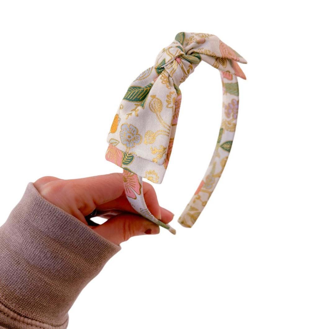 Rifle Paper Co Golden Hour Double Stacked Bow Band