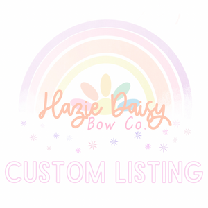 Custom Listing for Wendy Chan
