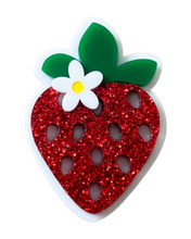 Load image into Gallery viewer, Strawberry Acrylic Clip/Pin