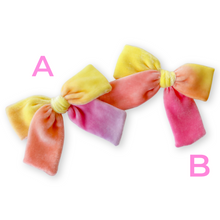 Load image into Gallery viewer, Honey Bunny Velvet Ruthie Bow
