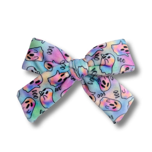 Groovy Ghosts Velvet Ruthie Bow