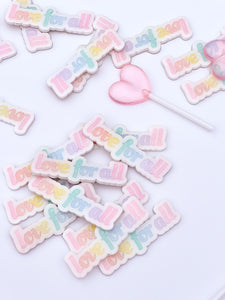 Love for ALL Acrylic Clip/Pin