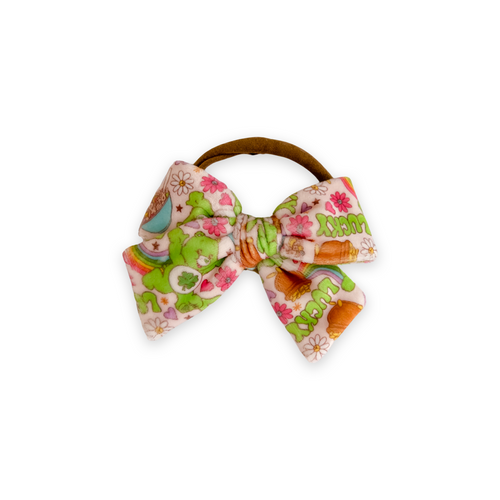 Beary Lucky Velvet Mini Ruthie Bow