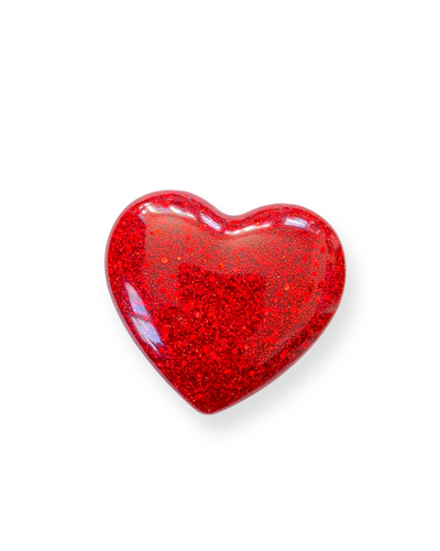 Classic Red Little Love Heart Clip