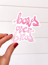 Load image into Gallery viewer, Bows Over Bros Sticker