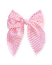 Load image into Gallery viewer, Sweet Tart Ribbed Knit XL Blaire Bow