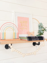 Load image into Gallery viewer, Wooden Bow Shelf Decor