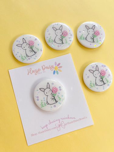 Bun Bun Acrylic Clip/Pin