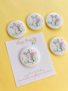 Bun Bun Acrylic Clip/Pin